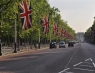 Taxis auf The Mall Richtung Buckingham Palace
