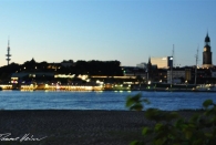 Hamburg im Abendlicht