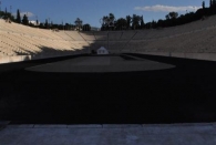 Das alte Olympiastadion