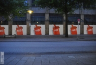 Mi 5.7. - Fahrradtour durch die verrammelte Innenstadt