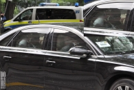 Sa 8.7. - Zufällig zur interessanten Zeit am Gorch-Fock-Wall gewesen - Macky Sall, Senegal