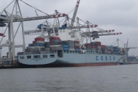 Für ein Landei eine ziemlich beeindruckende Technik im Hafen