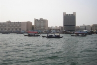 Abras (Wassertaxis) auf dem Dubai Creek