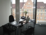 Mein Büro im 4. Stock: diese Fenster sind klasse!