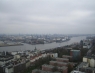 Aussicht vom Michel auf den Hafen