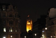 Turm vom Parliament House Whitehall/Parliament Street runter vom Trafalgar Square aus