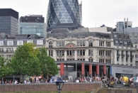 The Gherkin. Wegen seiner Form