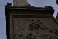 The Monument. Hier begann einst das große dreitägige Feuer von 1666
