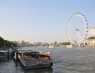 Themse und London Eye