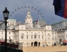 Am Tag vorher noch voll mit Guards, der Platz bei den Old Admiralty Offices