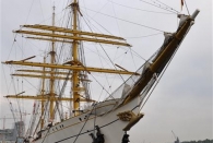 Die Gorch Fock - nach 20 Jahren mal wieder in Hamburg