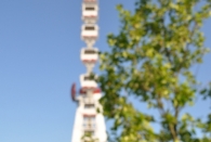 Riesenrad unscharf